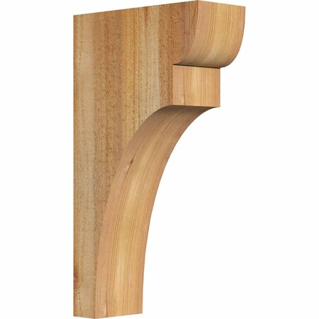 Ekena Millwork Yorktown Rough Sawn Corbel, Western Red Cedar, 4"W x 10"D x 18"H COR04X10X18YOR00RWR